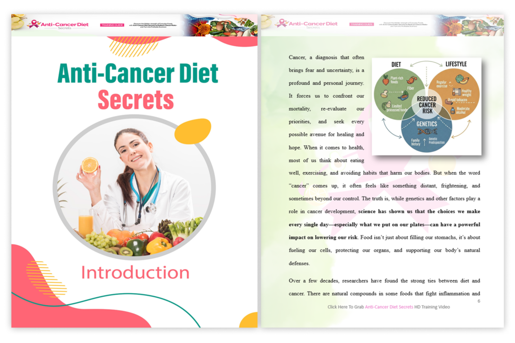 Anti Cancer Diet Secrets